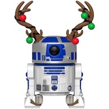 Funko 33891 POP Bobble: Star Wars: Holiday R2-D2 w/ Antlers