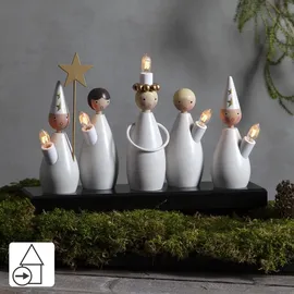 Star Trading Fensterleuchter Lucia 5 flammig Weihnachtsdeko