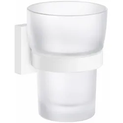 Smedbo House Zahnputzbecherhalter mit Glas