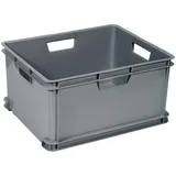 Curver 174229 Aufbewahrungsbox Unibox Classic XL stapelbar (B x H x T) 525 x 280 x 430mm Silber 1St.