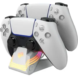 PDP Afterglow Wave Ladestation Controller weiß PS5
