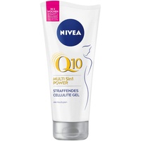 NIVEA Body Gel Q10 Anti-Cellulite (200ml), straffendes Hautpflege Gel mit Q10 und Lotus Extrakt, Cellulite Gel mit Multi 5in1 Power Formel