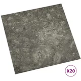 vidaXL Pvc-fliesen Selbstklebend 20 Stk. 1,86 M2 Grau Vidaxl