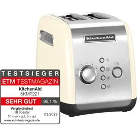 KitchenAid Artisan Toaster 5KMT221EAC crème