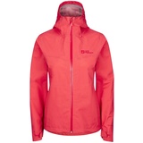 Jack Wolfskin Highest Peak 3L Jacket Women XL rot vibrant red