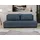 Homesy Schlafsofa, Blau, Holz, 194x48x71 cm, Wohnzimmer, Sofas & Couches, Schlafsofas