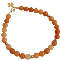 Gemshine Armband 'Jade' Armbänder & Armreife Hellbraun Damen