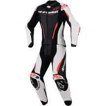 Alpinestars Stella GP-R7 Damen Lederkombi 2tlg. schwarz/weiß/fluo rot 3 - - 38