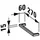 Laufen Case Handtuchhalter Schwarz H4909501060001