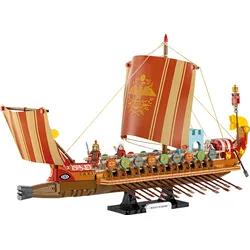 Cobi Roman Warship, Bausteine, 8 Jahr(e), 1810 Stück(e)