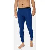 Danish Endurance Thermounterhose Merino blau M