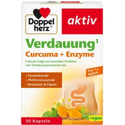 Doppelherz Verdauung Curcuma+Enzyme Kapseln 30 St
