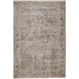 benuta Nest Teppich Anwar - Grau/Beige 160x230 cm - Kunstfaser - Rechteckig & im Style: Traditionell, Orient Style - Pflegeleicht für Wohnzimmer Schlafzimmer