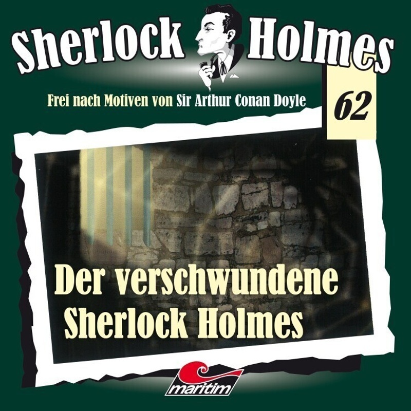 Sherlock Holmes - Der Verschwundene Sherlock Holmes, 1 Audio-Cd,1 Audio-Cd - Sherlock Holmes, Christian / Groeger, Peter / Pfennig, Ole / Acktun, Gerh