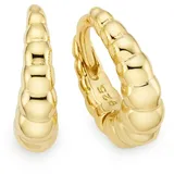 aniston jewelry & watches Creolen Schmuck Geschenk gelbgoldfarben vergoldet 925 375