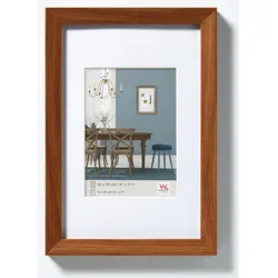 walther + design Fiorito Holz Bilderrahmen 18x24 cm, EICHE DUNKEL