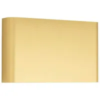 Licht-Erlebnisse Wandlampe HAGA 2x G9 bis 10 W Gold