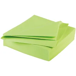 Ava 25 Servietten stoffähnlich 40x40cm Airlaid saugstark Einweg Tischservietten zum Falten Einfarbige Papierservietten für Hochzeit Geburtstag Party Grün