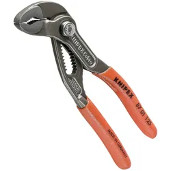 KNIPEX Cobra Hightech-Wasserpumpenzange - Nut-und-Feder-Zange - 125 mm - maximal...