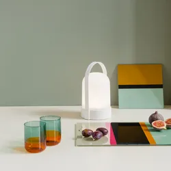 REMEMBER Gläser - 2er-Set - aus Borosilikatglas, H 9,5 cm, Ø 7,5 cm - Bunte Gläser