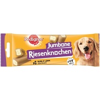 PEDIGREE Riesenknochen Medium mit Huhn und Lamm - Sparpaket: 12 x 180 g x 2 Stück)