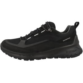 ECCO ULT-TRN M Low WP Outdoor Shoe, Black/Black, 46