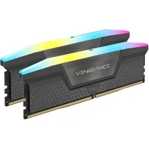 Corsair Vengeance RGB DDR5-6000 16GB Kit (2x8GB) CL36 Grau CMH16GX5M2E6000Z36