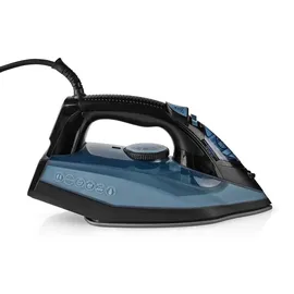Nedis Bügeleisen 2600 W Dampf Schuss Keramisch blau