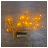 Best Season Mini-Lichterkette LED 20er Batteriebetrieb Gelb-Gold