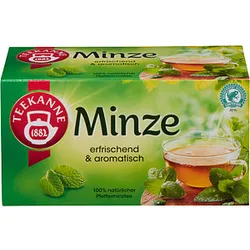 TEEKANNE Minze  Tee 20 Portionen