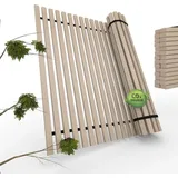 TUGA-Holztech Rollrost Lattenrost NEU - Buchen - Xandi " 22mm 180 x 200 cm (2x 90 x 200 cm) bis 650kg