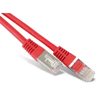 S-Conn Patchkabel cat 6 S/FTP PIMF Halogenfrei rot 30m