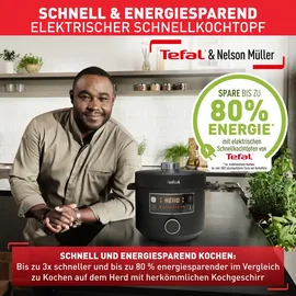 Tefal Multikocher schwarz 50,0 l