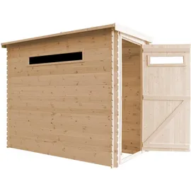 TIMBELA Gartenhaus Holz M306A 2.63 m2