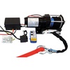 Berger + Schröter 31778 Profi-Seilwinde, 12 V, Synthetikseil