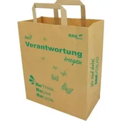 RNK Papier-Tragetasche think green 407100 32x43x15cm
