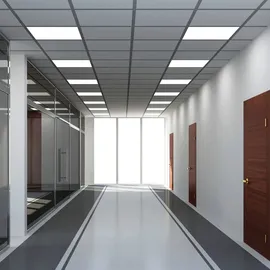 ETC Shop LED Einbaupanel 36W quadratisch Aluminium