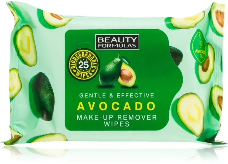 Beauty Formulas Avocado Feuchttücher 25 St.