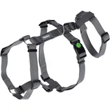 kerbl heimtier Panikgeschirr Miami (38-52cm) - grau, - 38-52cm