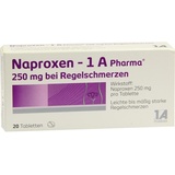 1 A Pharma Naproxen - 1 A Pharma 250 mg bei Regelschmerzen
