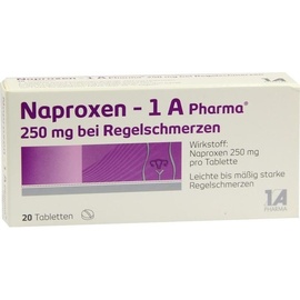 1 A Pharma Naproxen-1A Pharma 250mg bei Regelschmerzen