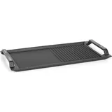 Klarstein Delicatessa Grill Pan Grillplatte Induktionskochfeld Zubehör 43,5x23cm