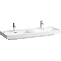 Laufen Meda Doppelwaschtisch 130 x 46 cm H8141124001041