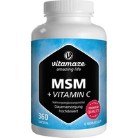 Vitamaze MSM + Vitamin C Kapseln 360 St.