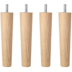 Broste Copenhagen - Ersatz/Zubehör: Beine für Wind / Air / Ocean, Eiche natur (4er-Set)