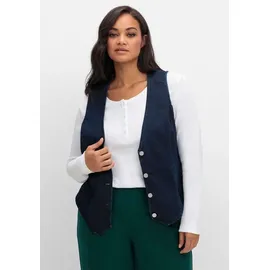Sieh an! Jeans-Weste in dark blue | Gr.: 52