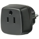 Brennenstuhl Reiseadapter 1508520 Schwarz