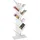 ML-Design Aktenregal 50x25x140 cm Weiß