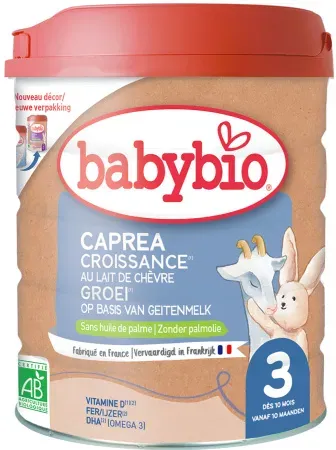Babybio Caprea 3 Folgemilch Basierend Auf Ziegenmilch Dose 800g