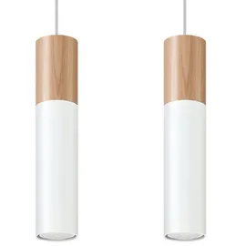 Sollux SL.0629 Pendelleuchte PABLO 2 weiß